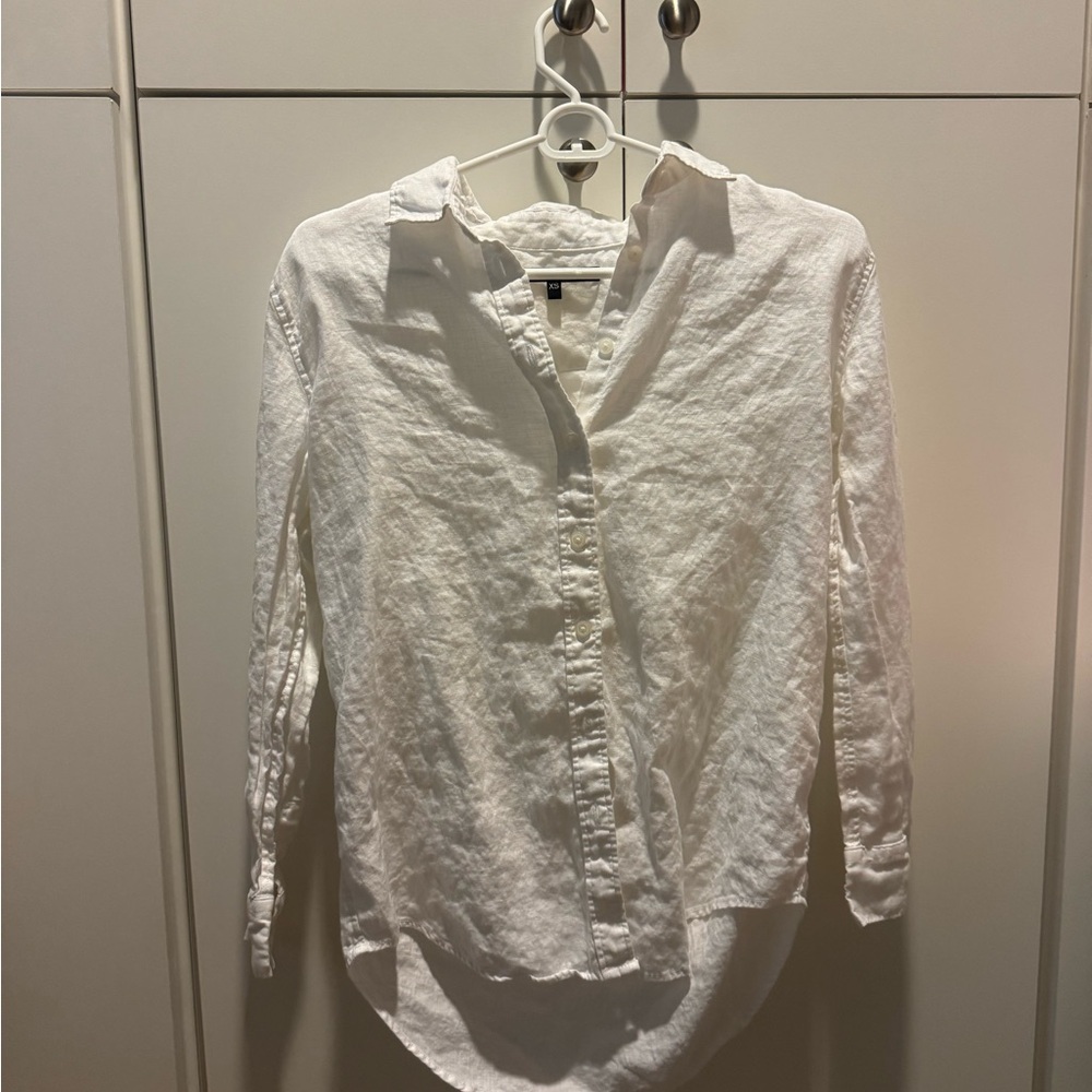 Quince 100% European Linen Long Sleeve Shirt